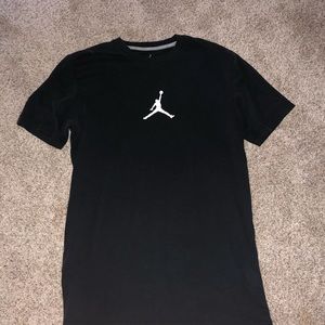 Black/White Jordan short sleeved T-shirt